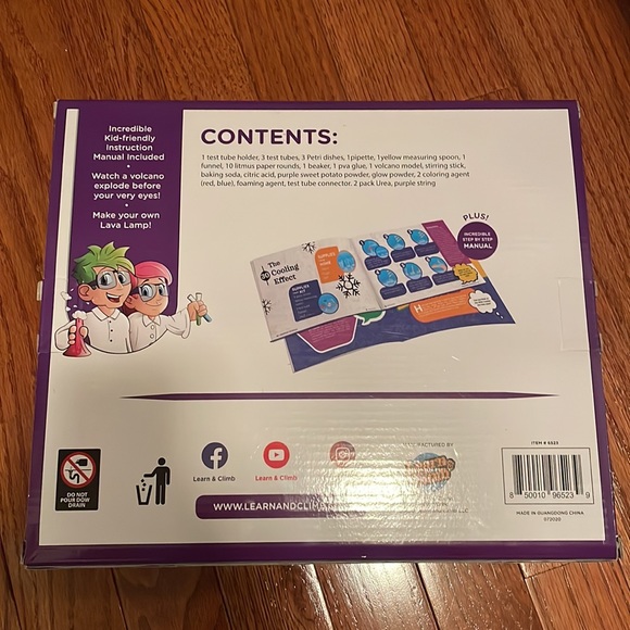 Steam lab set 20+ experiments NWOT $20 - Picture 2 of 2